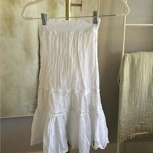 Elegant White Women's Skirt